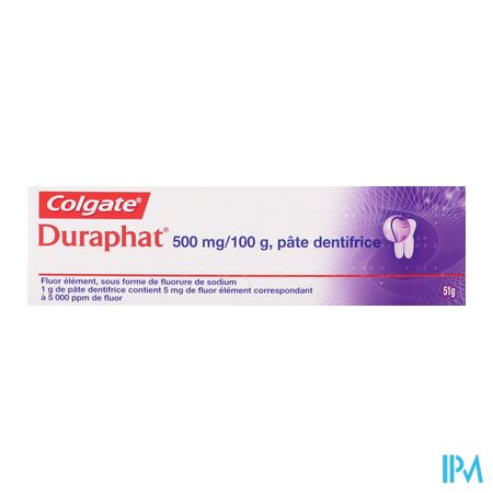 vignette DURAPHAT 500MG/100G DENT T51G