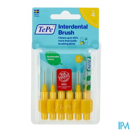 vignette TEPE INTER BRUSH 0,7MM JAU 6