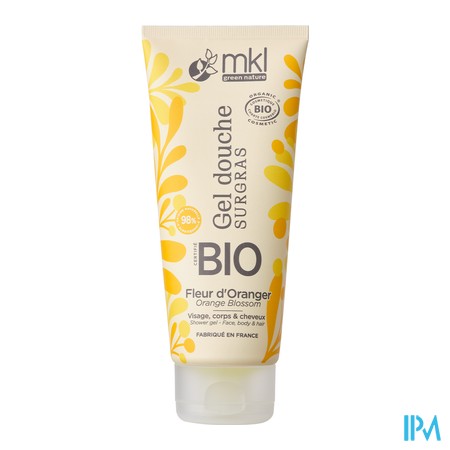 produit MKL GEL DOUCHE BIO FLEUR D'ORANGER 200ML