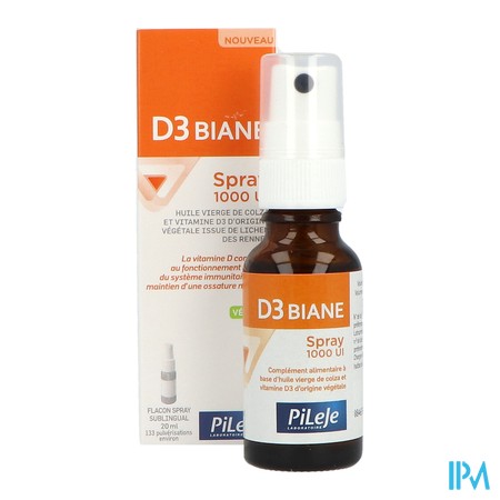 vignette PILEJE D3 BIANE SPR SUBLING FL20ML 1
