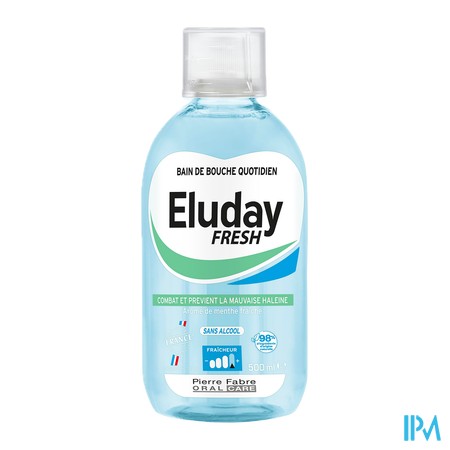 vignette ELUDAY BAIN DE BOUCHE FRESH 500ML