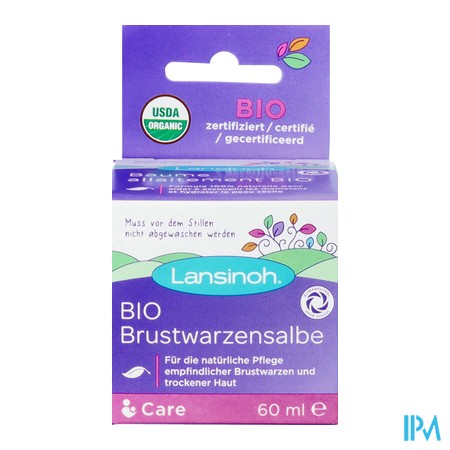 vignette LANSINOH BAUME ALLAIT BIO 60ML