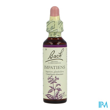 vignette FLEURS DE BACH IMPATIENS 20 ML