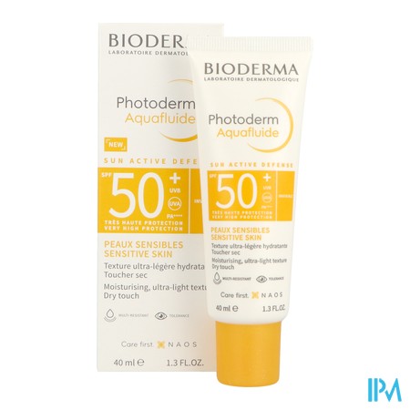 produit BIODERMA PHOTODERM AQFLD SPF50+ NEUT 40ML