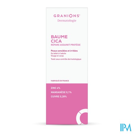 produit GRANIONS DERMATO BAUME CICA 40ML