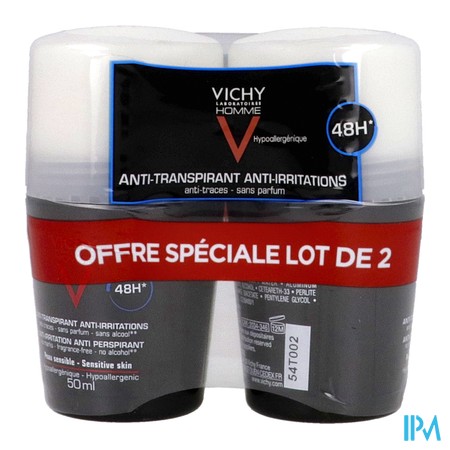 vignette VICHY H DEOD BILLE PX SENS 50MLX2