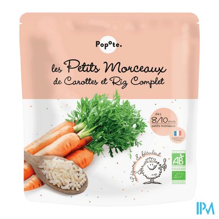 vignette POPOTE LES PETIT MORCEAU CAR/RIZ COMP190G