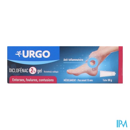 produit DICLOFENAC UGO 2% GEL TB30G