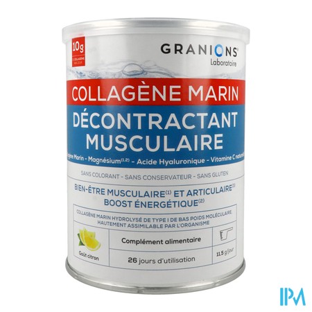 vignette GRANIONS DECONTRACTANT MUSCULAIRE 300G