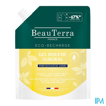 produit BEAUTERRA GEL DCHE SURG FL JASM ECO-REC1L