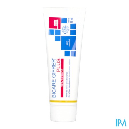 vignette BICARE PLUS DENT MENTHOL 75ML