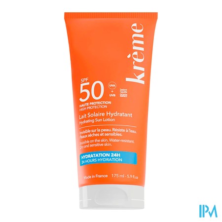 produit KREME LAIT SOLAIRE HYDRATANT SPF50 175ML