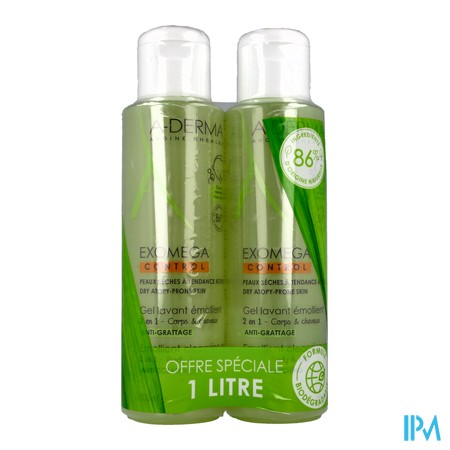 vignette A-DERMA EXOMEGA CONT GEL 500ML2