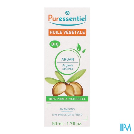 vignette PURESSENTIEL HLE V BIO ARGAN 50ML