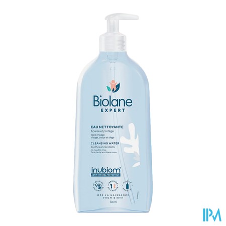vignette BIOLANE EAU NETTOYANTE SANS RINCAGE 500ML