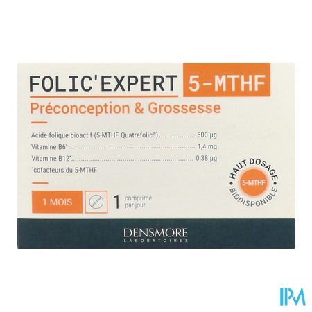 vignette FOLIC’EXPERT 5-MTHF CPR 30