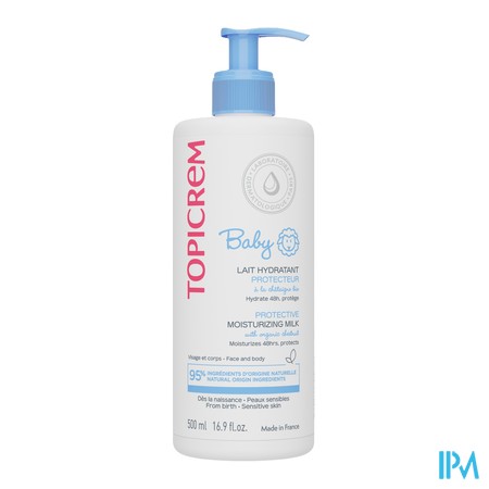 vignette TOPICREM BABY LAIT U/HYD 500ML