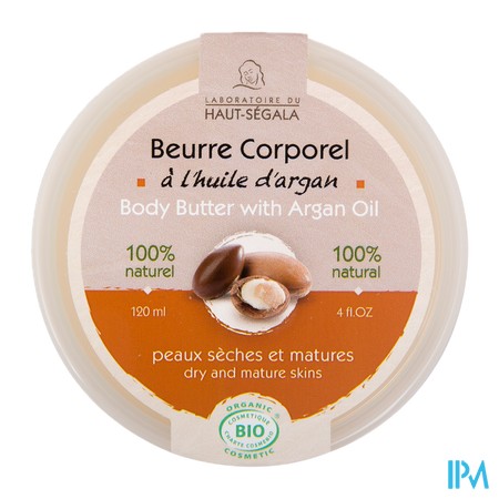 vignette HAUT-SEGALA BEUR CORP HLE ARGAN BIO 120ML