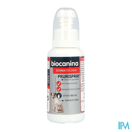produit BIOCANINA PRURISPRAY SOL/CALM 80ML