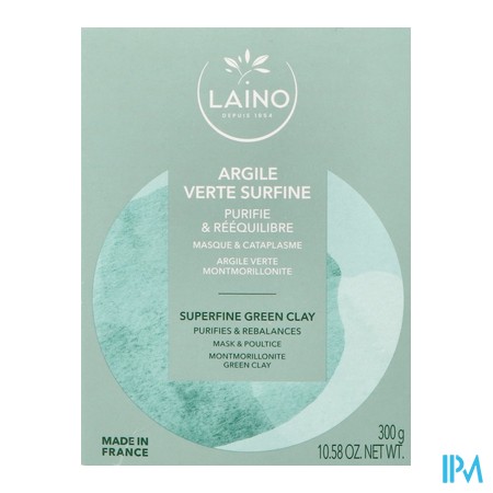 produit LAINO ARGILE POUDRE SURFINE ETUI300G