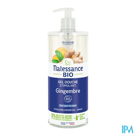 vignette NATESSANCE BIO GEL DCH GINGEMBRE STIM 1L
