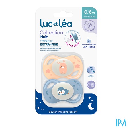 vignette LUC&LEA DUO SUCET COLLECTION NUIT 0-6M C7