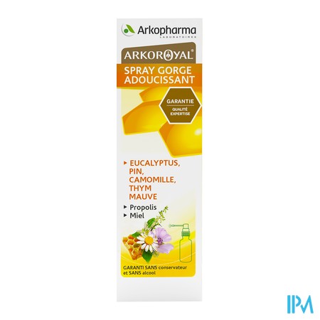 vignette ARKOROYAL SPRAY ADOUC GORGE 30ML