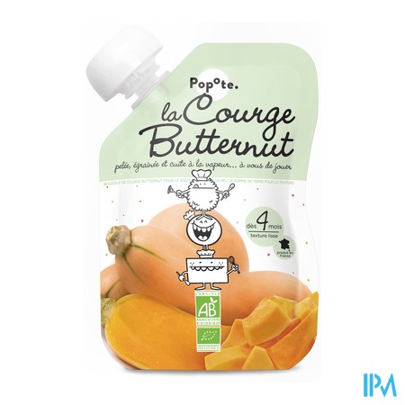 vignette POPOTE GOURDE COURGE BUTTERNUT BIO 120G