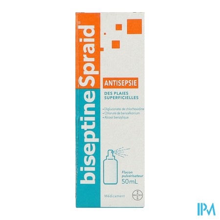 produit BISEPTINESPRAID PULV 50ML