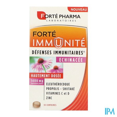 produit FORTE IMMUNITE ECHINACEE CPR 30
