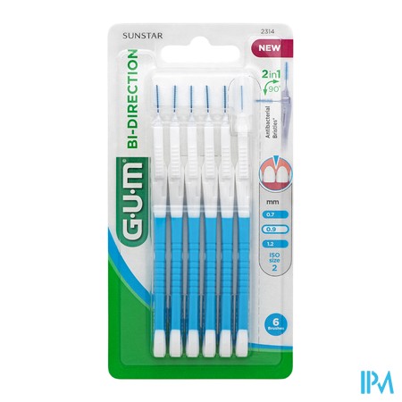 vignette GUM BI-DIRECTION BROSS 0,9MM 2314
