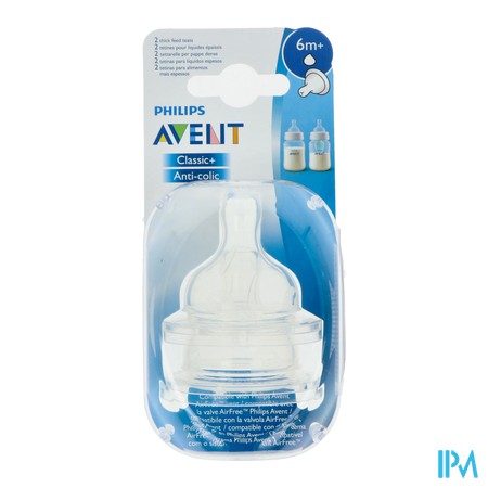 vignette TETINE AVENT SILIC LIQU EPAIS X2