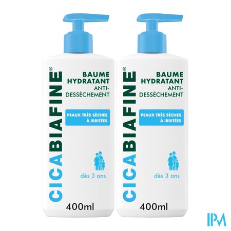 vignette CICABIAFINE BAUM CORP HYDR A-DESS 2X400ML