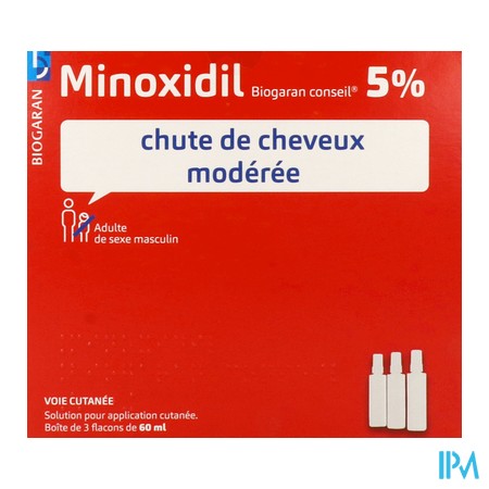 vignette MINOXIDIL BGC 5 % SOL FL 3X60ML