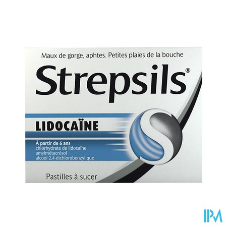 vignette STREPSILS LIDOCAINE PAST 36