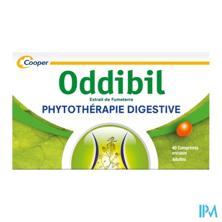 vignette ODDIBIL 250MG CPR 40