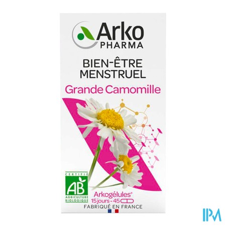 produit ARKOGELULES GRANDE CAMOMILLE FL45 GELU