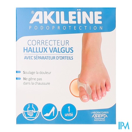vignette AKILEINE CORRECT HALLUX VALGUS SEPARATEUR