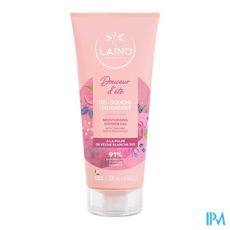 vignette LAINO GEL DCH PULPE PECHE 200ML
