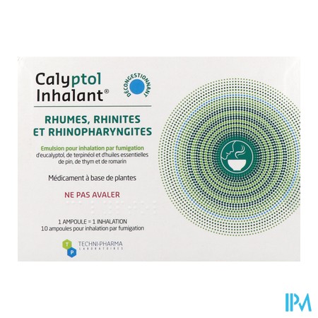 vignette CALYPTOL INHALANT AMP 5ML 10