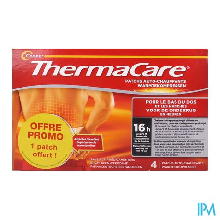 produit THERMACARE PATCH CHAUF DOS 4+OFF