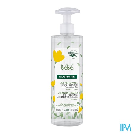 vignette KLORANE BB EAU NETT S/RINC 400ML