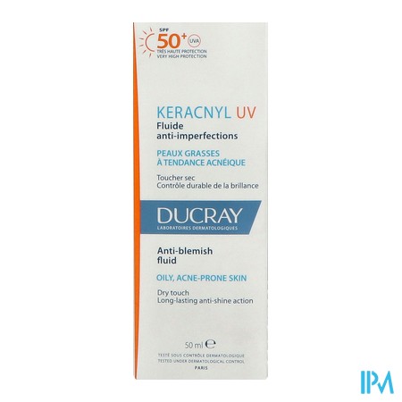 vignette DUCRAY KERACNYL UV50+ FLD A-IMP T50ML