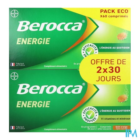 vignette BEROCCA ENERGIE ORA CPR EFFV60