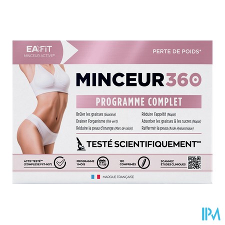 vignette EAFIT MINCEUR 360 PERTE DE POIDS 120CPR