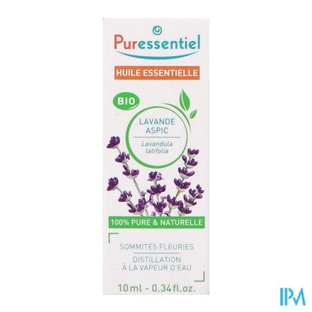 vignette PURESSENTIEL HE BIO LAVAND ASP10ML