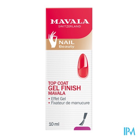 vignette MAVALA TOP COAT GEL FINISH 10ML