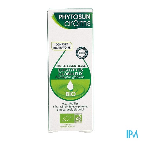 vignette PHYTOSUN HE EUCAL GLOBULUS BIO 10ML