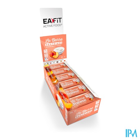 produit EAFIT LA BARRE PROTEINEE PECHE/YAOURT