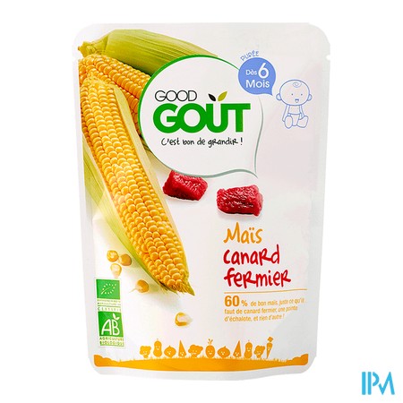 vignette GOOD GOUT MAIS CANARD FERMIER 190G